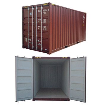 Dry storage container